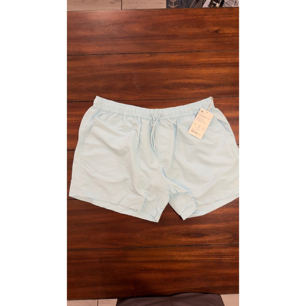 LSKD Mens Classic 5" Short Crystal Blue Athletic XL Crystal Blue NEW NWT